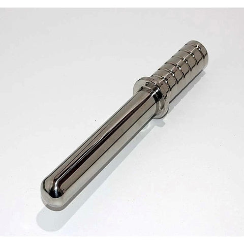 Smooth Vagina & Anal Probe Steel by Hell's Couture - Anal Dildos