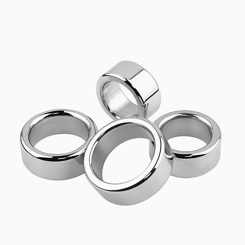 Extra Heavy Duty Steel Cock Ring by Hell's Couture - Cock Rings