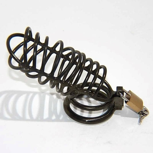 Bad Beast Copper Male Chastity Device by Hell's Couture - Male Chastity
