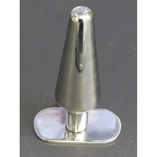 Subnei Metal Butt Plug by Hell's Couture - Steel Sex Toys