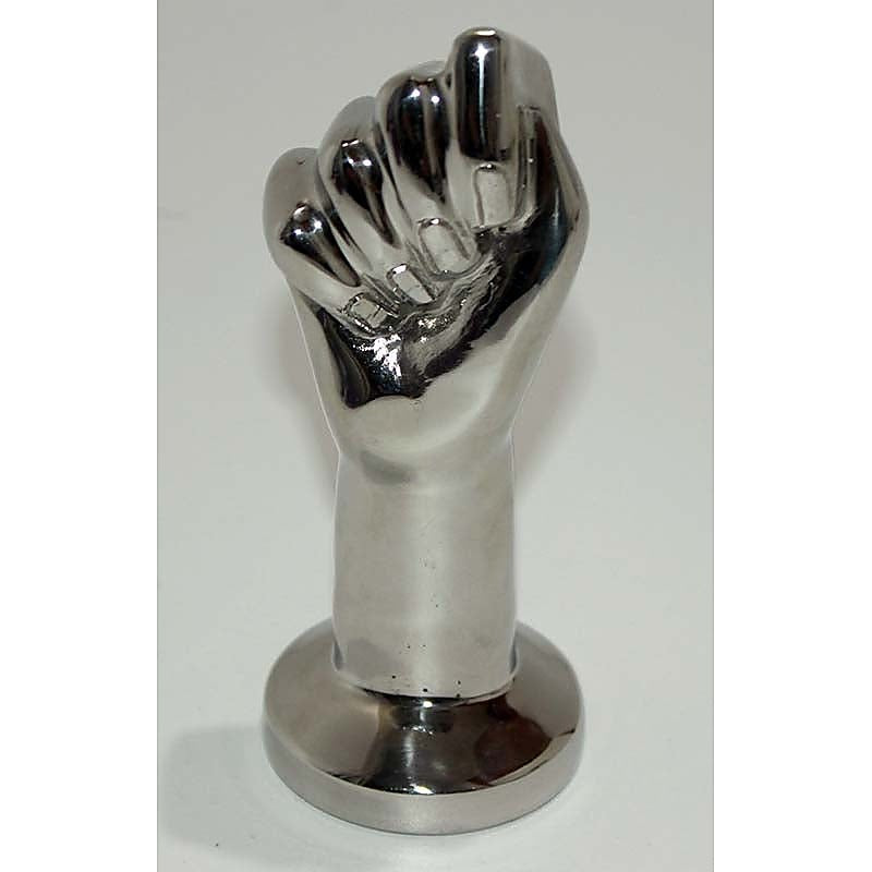 Premium Handy Metal Fist Toy by Hell's Couture - Steel Sex Toys
