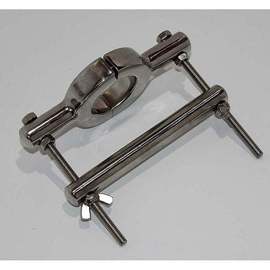 Ball Stretcher and Crusher by Hell's Couture - Ball and Cock Toys