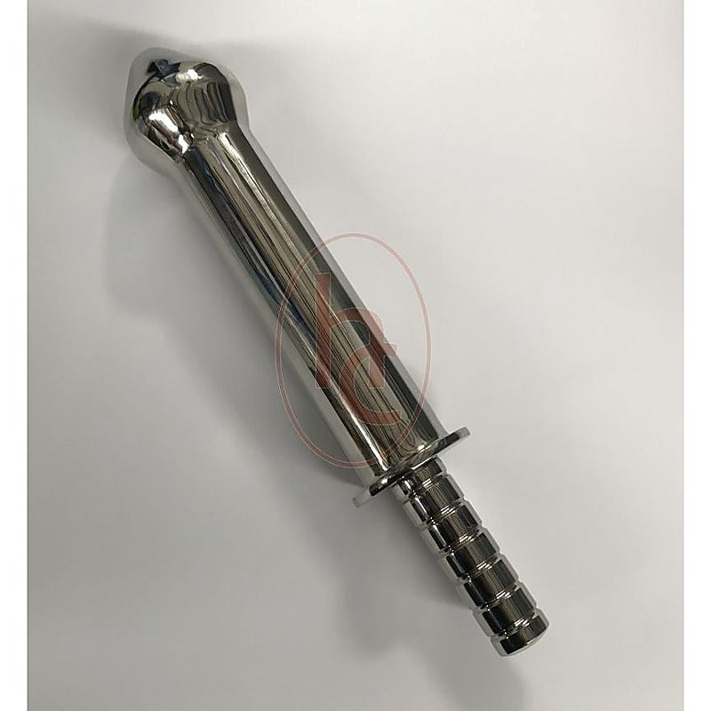 Hells Couture Mega Torch Steel Dildo Premium Surgical Steel - Steel Sex Toys