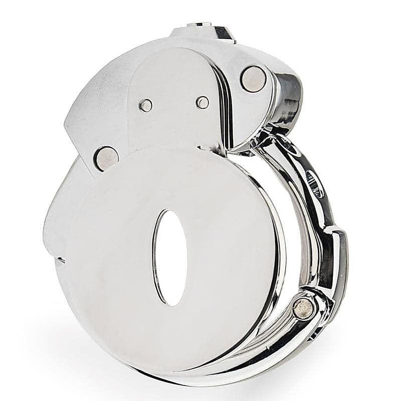 Adjustable Flat Chastity Cage by BDStyle - Male Chastity
