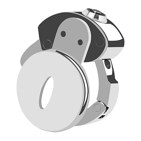 Adjustable Flat Chastity Cage by BDStyle - Male Chastity
