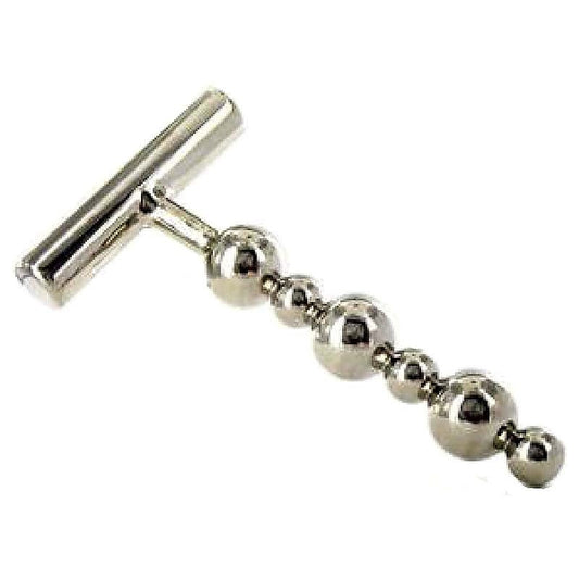 Thruster Anal Probe in Steel by Hell's Couture - Steel Sex Toys