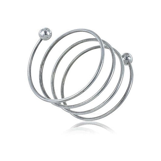 4Shared Cock Ring Spiral by Hell's Couture - Cock Rings