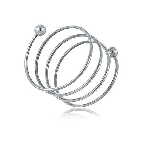Spiral Cock Ring by Hell's Couture - Cock Rings