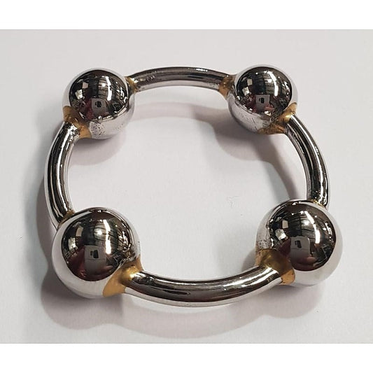 Men's Steel Glans Ring by Hell's Couture - Cock Rings