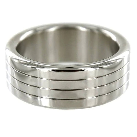 Premium Groover Oval Metal Cock Ring by BDStyle - Cock Rings