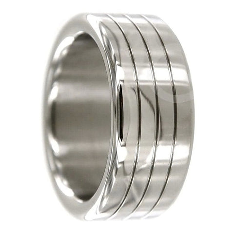 Premium Groover Oval Metal Cock Ring by BDStyle - Cock Rings
