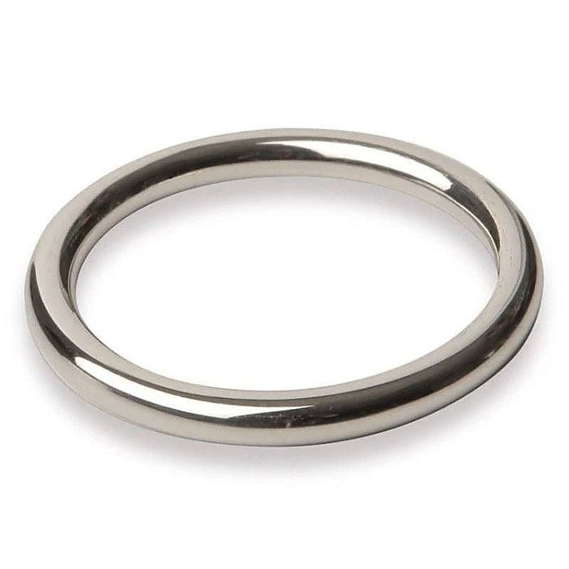 Premium Steel Cock Ring 8mm by Hell's Couture - Cock Rings