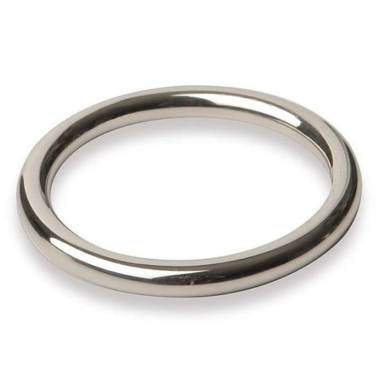 Steel Cock Ring 8mm by Hell's Couture - Cock Rings