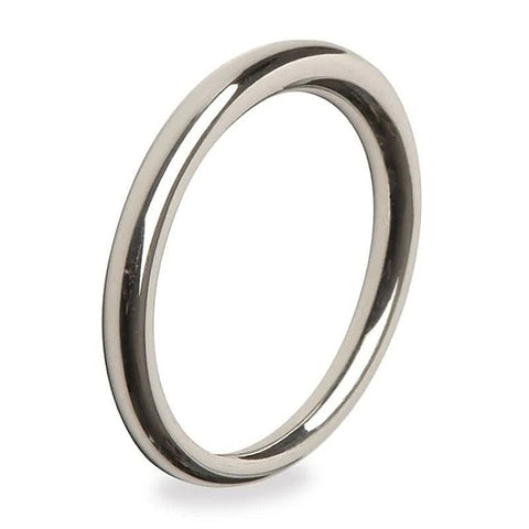Premium Steel Cock Ring 8mm by Hell's Couture - Cock Rings