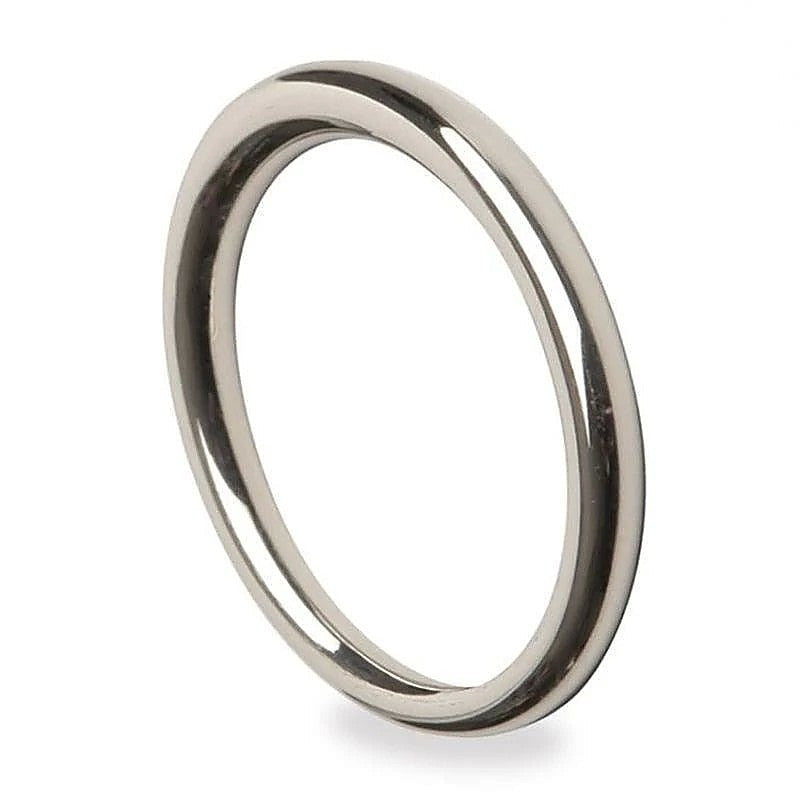 Premium Steel Cock Ring 8mm by Hell's Couture - Cock Rings