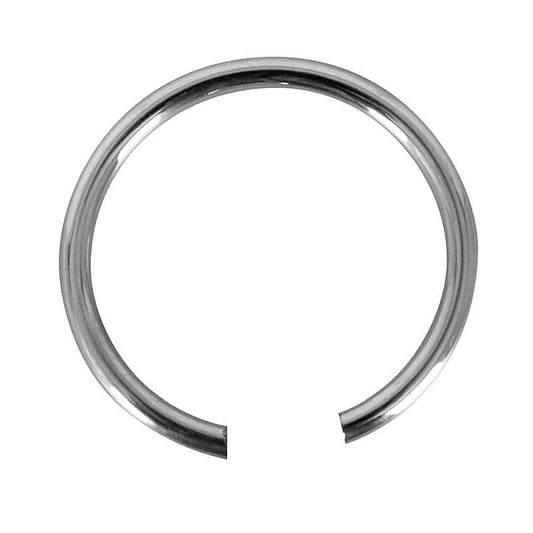 Oh My Steel Glans Ring by Hell's Couture - Cock Rings