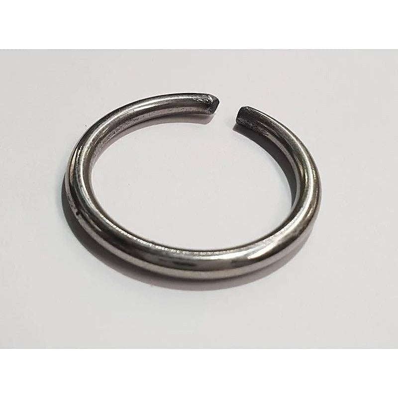 Oh My Steel Glans Ring by Hell's Couture - Cock Rings