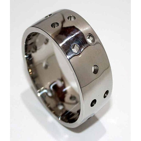 Holy Steel Cock Ring by Hell's Couture - Cock Rings