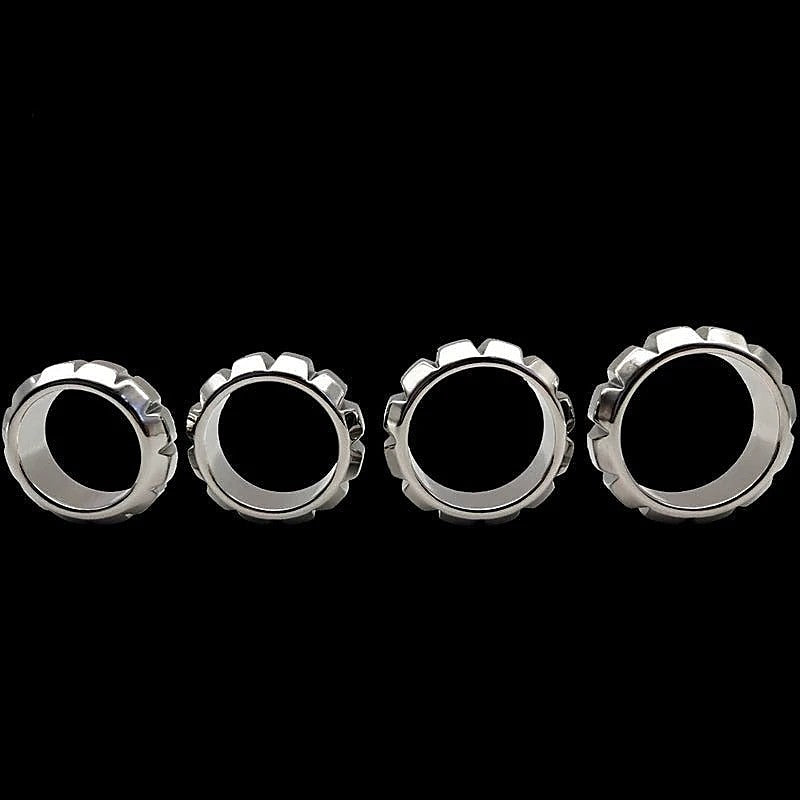 Professional Metal Love Cock Ring by BDStyle - Cock Rings