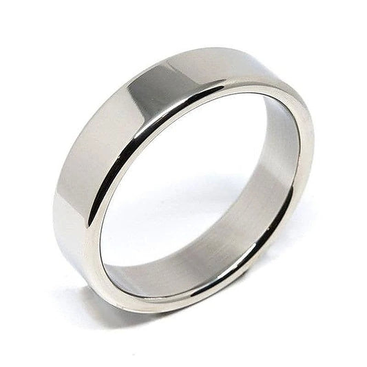 Heavy Gauge Steel Cock Ring by Hell's Couture - Cock Rings