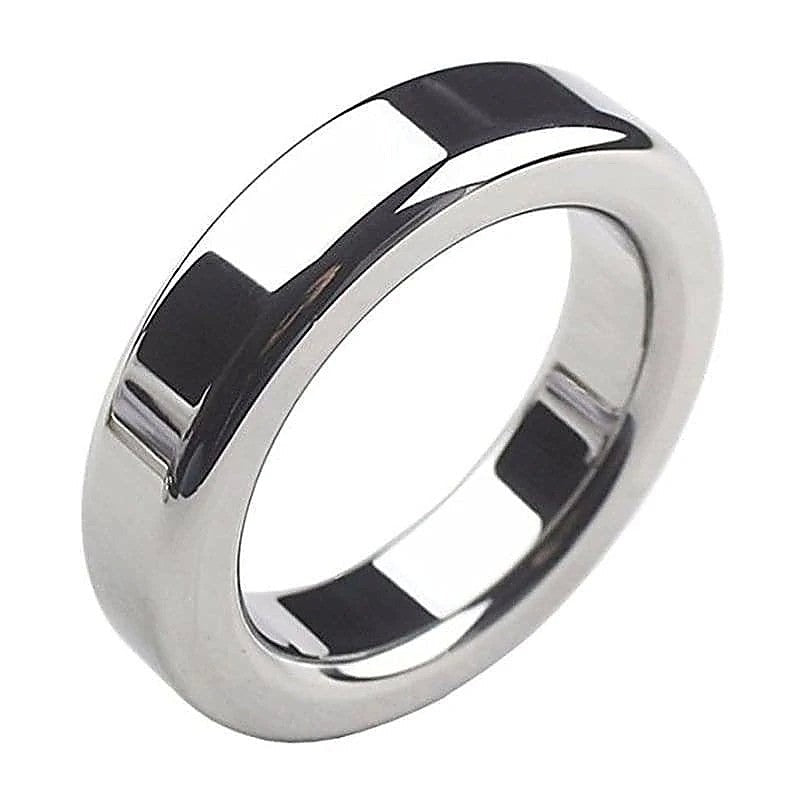 Heavy Gauge Steel Cock Ring by Hell's Couture - Cock Rings