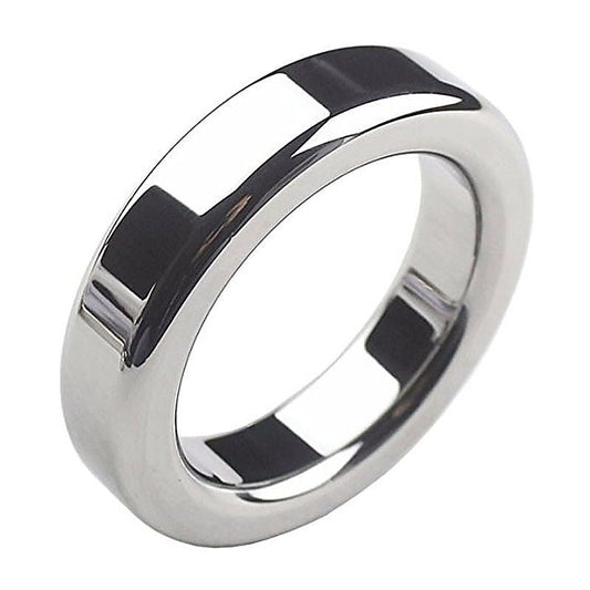 Titan Steel Wide Cock Ring by Hell's Couture - Cock Rings