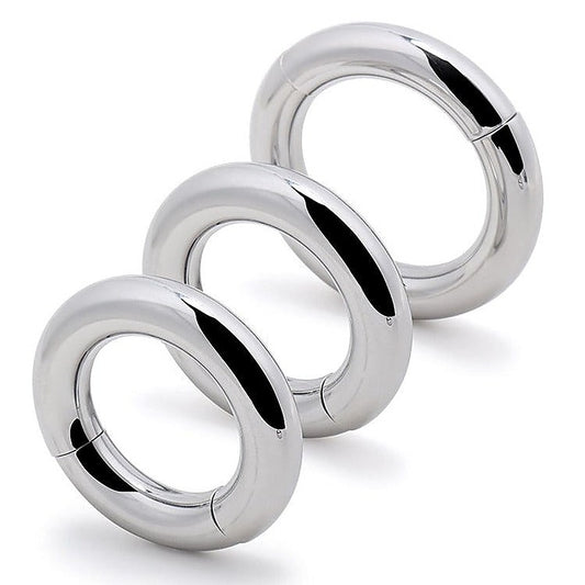 Magnetize Stainless Steel Magnetic Ball Stretcher by BDStyle - Ball and Cock Toys