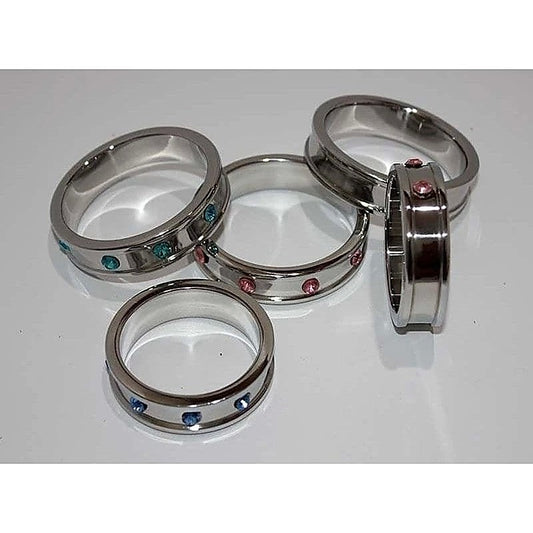 Steel Erection Cock Ring by Hell's Couture - Cock Rings