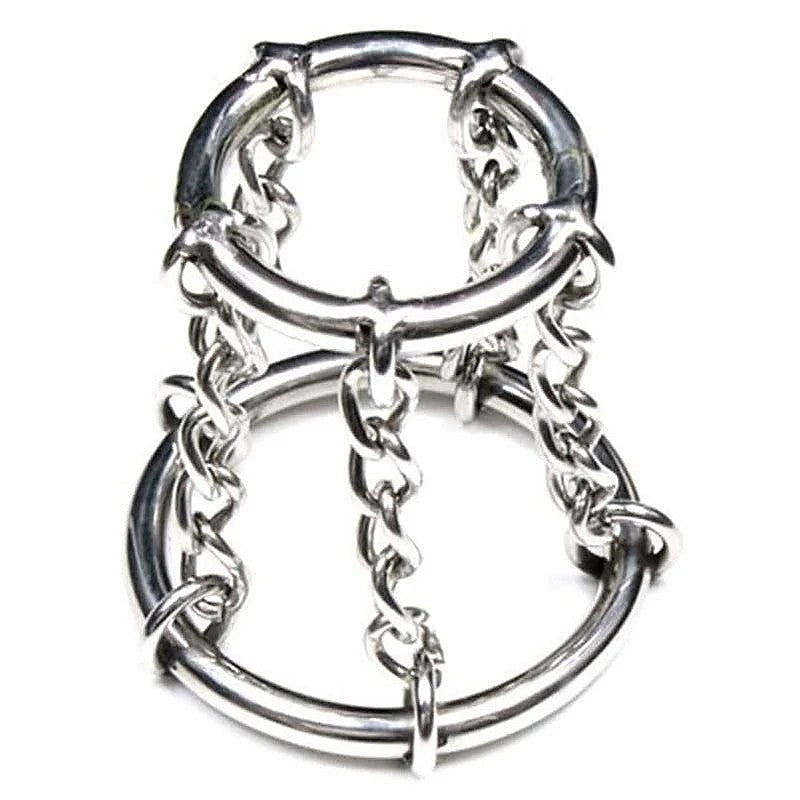 Premium Steel Chastity Device by Hell's Couture - Male Chastity