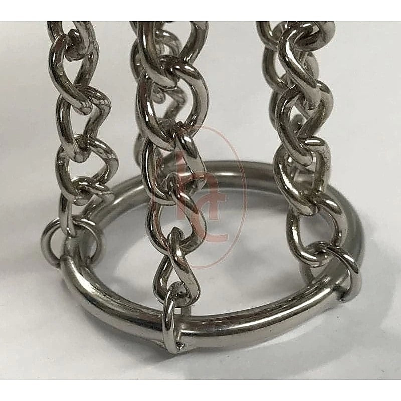 Premium Steel Chastity Device by Hell's Couture - Male Chastity