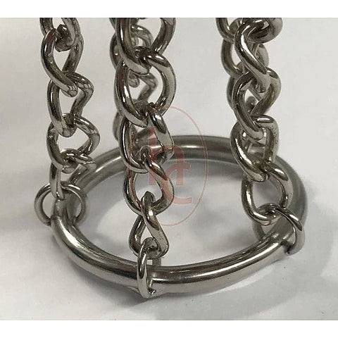 Premium Steel Chastity Device by Hell's Couture - Male Chastity