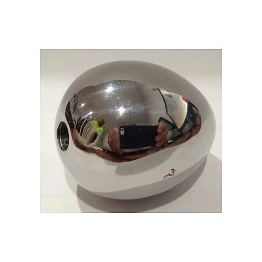 Surgical Steel Sex Egg by Hell's Couture - Anal Dildos