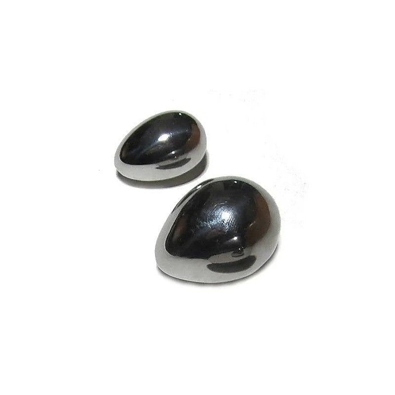 Surgical Steel Sex Egg by Hell's Couture - Anal Dildos