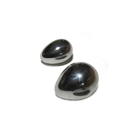 Surgical Steel Sex Egg by Hell's Couture - Anal Dildos