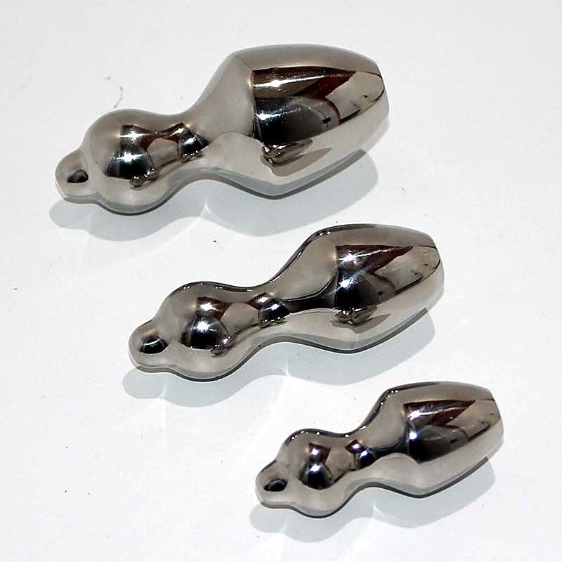 Steel Babushka Anal Plug by Hell's Couture - Steel Sex Toys