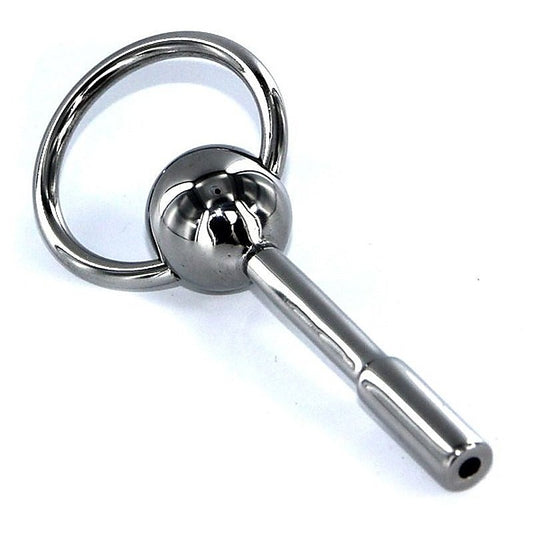 Extreme Tube Cum Thru Starter Penis Plug by Hell's Couture - Penis Plugs