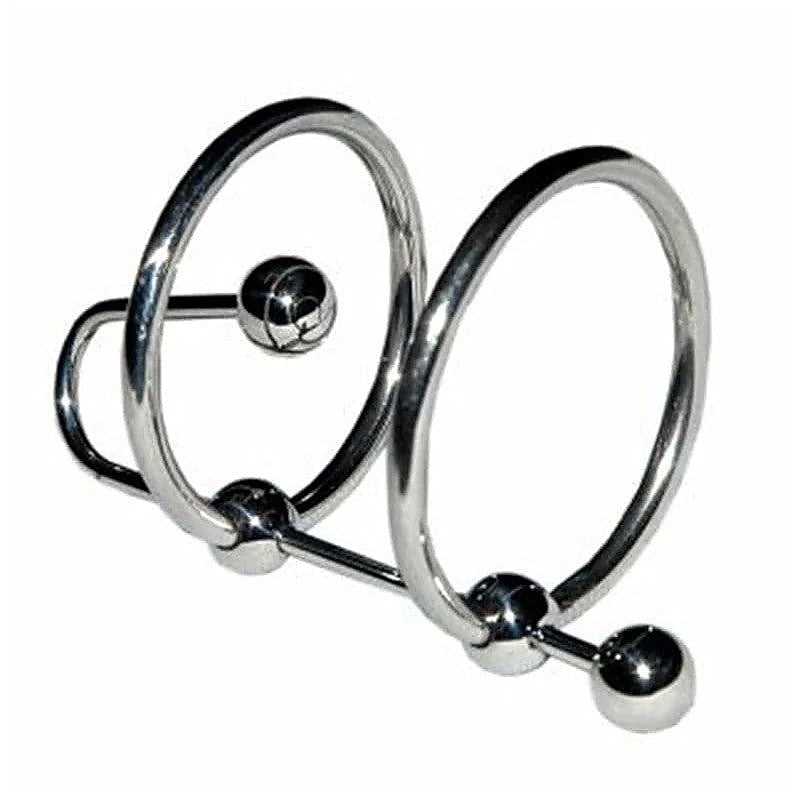 Freak Out Nation Sperm Plug & Dual Glans Dual Rings - Penis Plugs