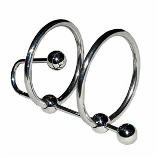 Freak Out Nation Sperm Plug & Dual Glans Dual Rings - Penis Plugs