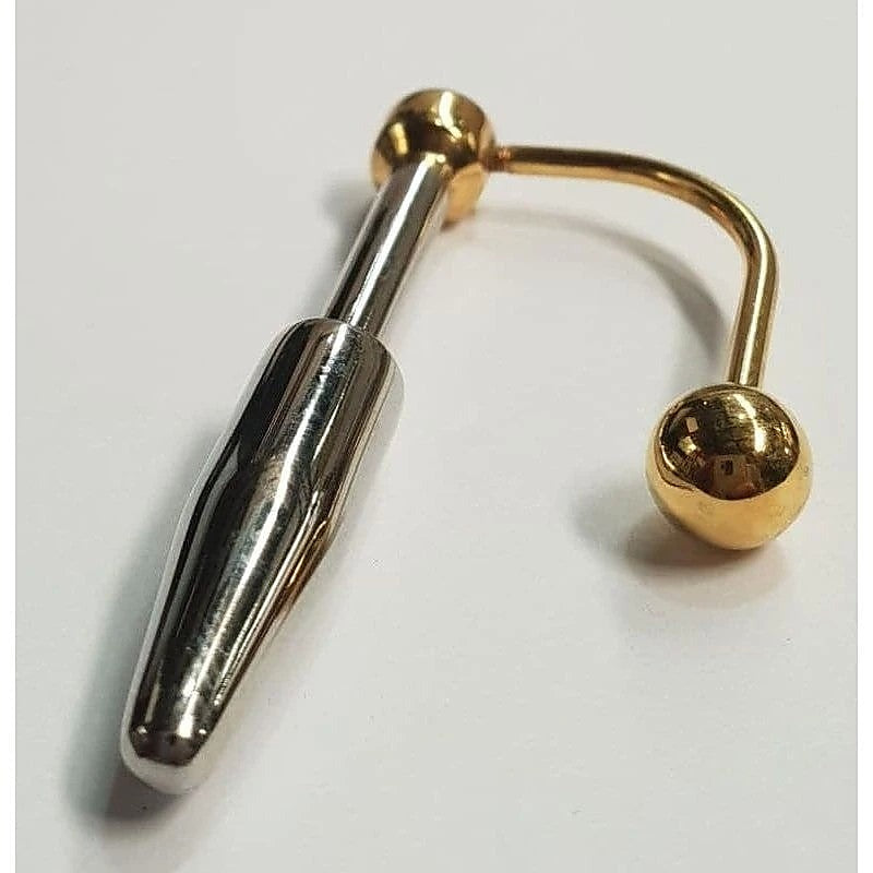 Premium Golden Boy Penis Plug by Hell's Couture - Penis Plugs