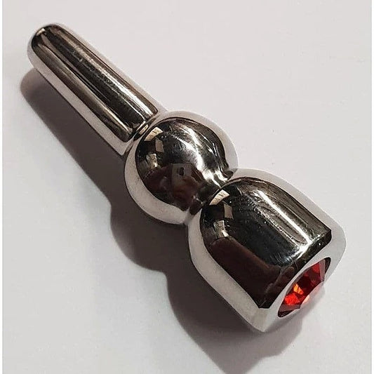 Glowstick Jewelled Ascending Penis Plug by Hell's Couture - Penis Plugs