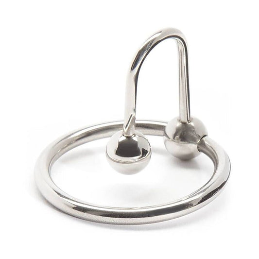 Glans Ring & Cum Stopper by Hell's Couture - Penis Plugs