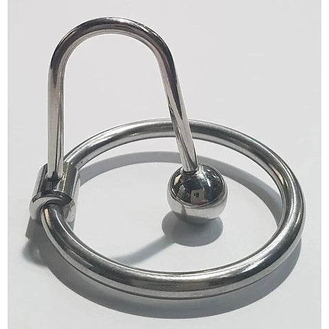 Pee Gym Cum Stopper & Glans Ring by Hell's Couture - Penis Plugs