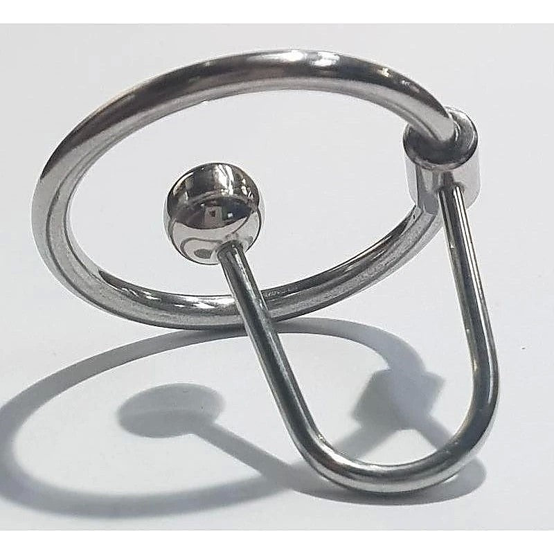 Pee Gym Cum Stopper & Glans Ring by Hell's Couture - Penis Plugs