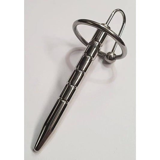 Tube Sex Penis Plug Ribbed by Hell's Couture - Penis Plugs