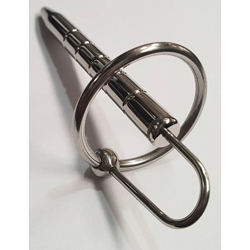Tube Sex Penis Plug Ribbed by Hell's Couture - Penis Plugs