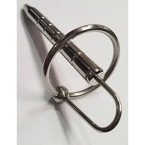 Tube Sex Penis Plug Ribbed by Hell's Couture - Penis Plugs