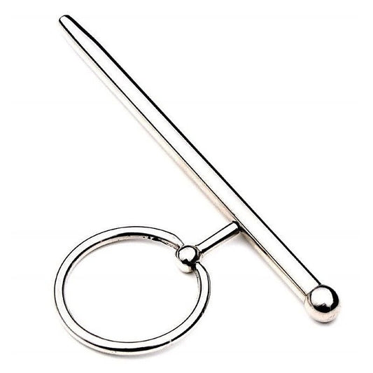 Prince Albert Penis Plug With Ball by Hell's Couture - Penis Plugs
