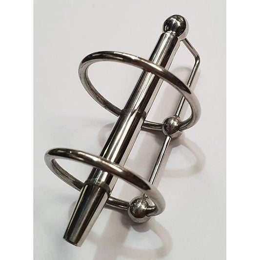 Real Jock Steel Penis Wand by Hell's Couture - Penis Plugs