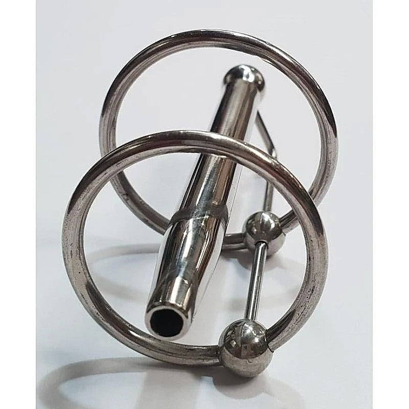 Premium Steel Penis Wand by Hell's Couture - Penis Plugs