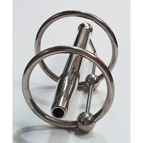 Premium Steel Penis Wand by Hell's Couture - Penis Plugs